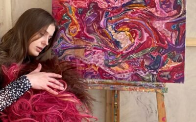 Kate Vorona’s surreal figurative paintings go viral for their expressive depth and visual intensity