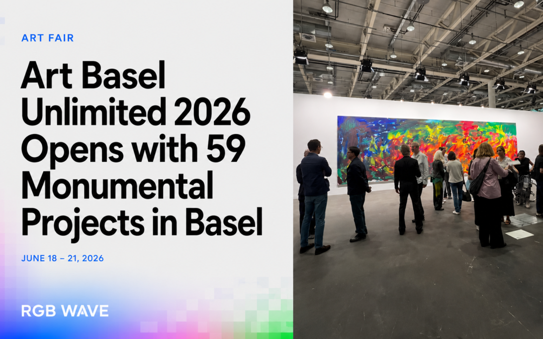 Art Basel Unlimited 2026 Opens with 59 Monumental Projects in Basel