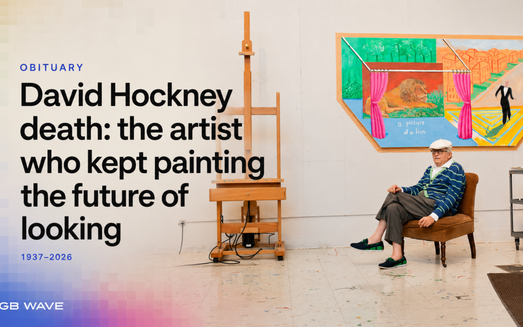 David Hockney: the artist who kept painting the future of looking